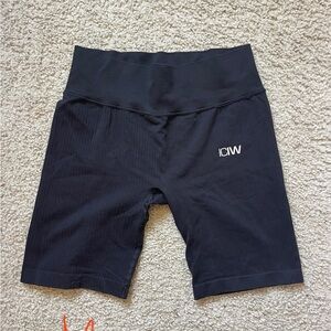 ICIW ribbed shorts